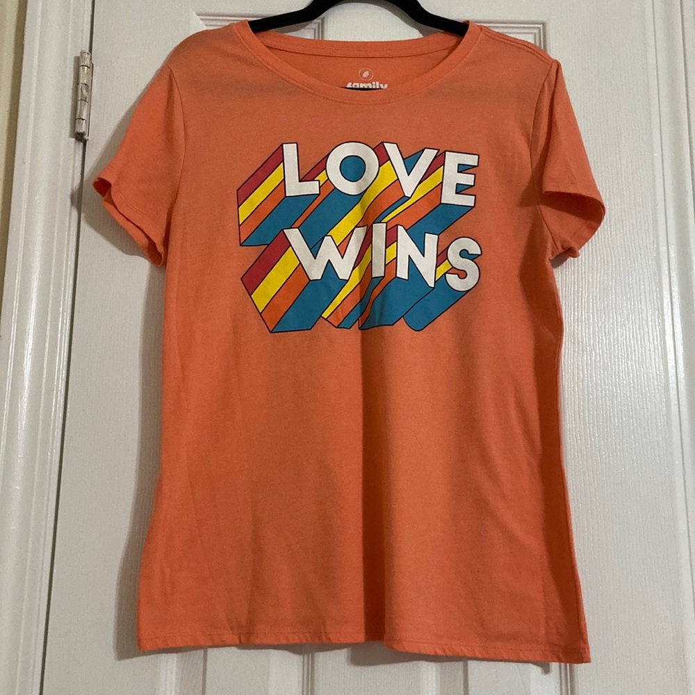 Love wins t-shirt